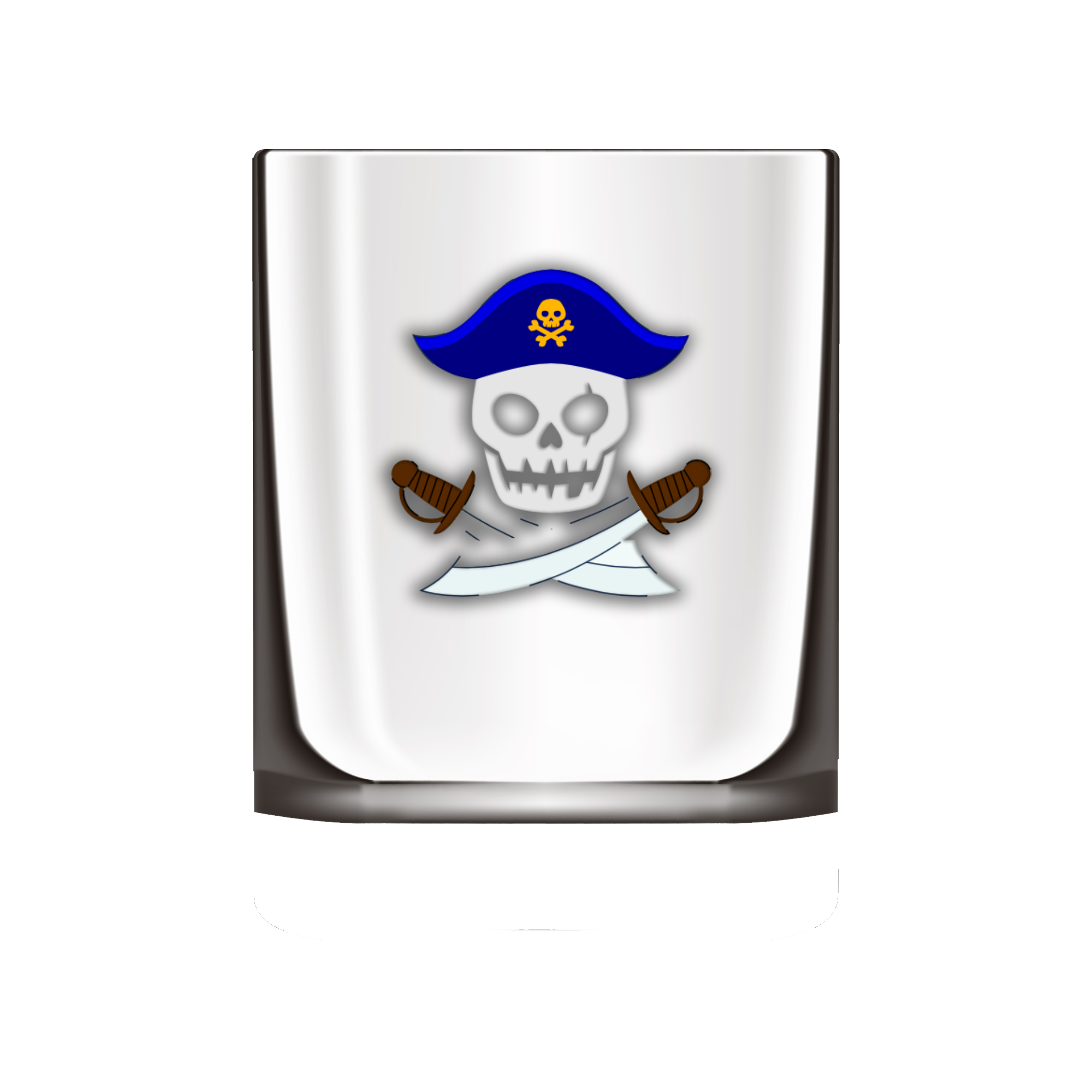 Mug noir avec logo